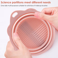 silicone makeup brush cleaner