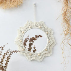 Macrame Decorative Wall Mirror
