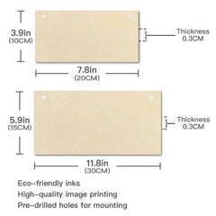 Vintage Welcome Home Wooden Sign