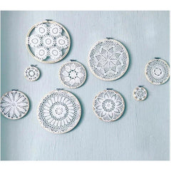 diy tapestry wall hanging lace dream catcher