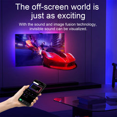 Smart Ambient TV Backlights Strip with Camera