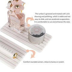 water absorbent stone tray