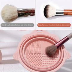 silicone makeup brush cleaner