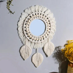 Macrame Decorative Wall Mirror