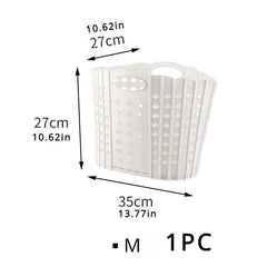 medium foldable laundry basket