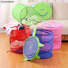 Colorful Cartoon Foldable Toys Basket