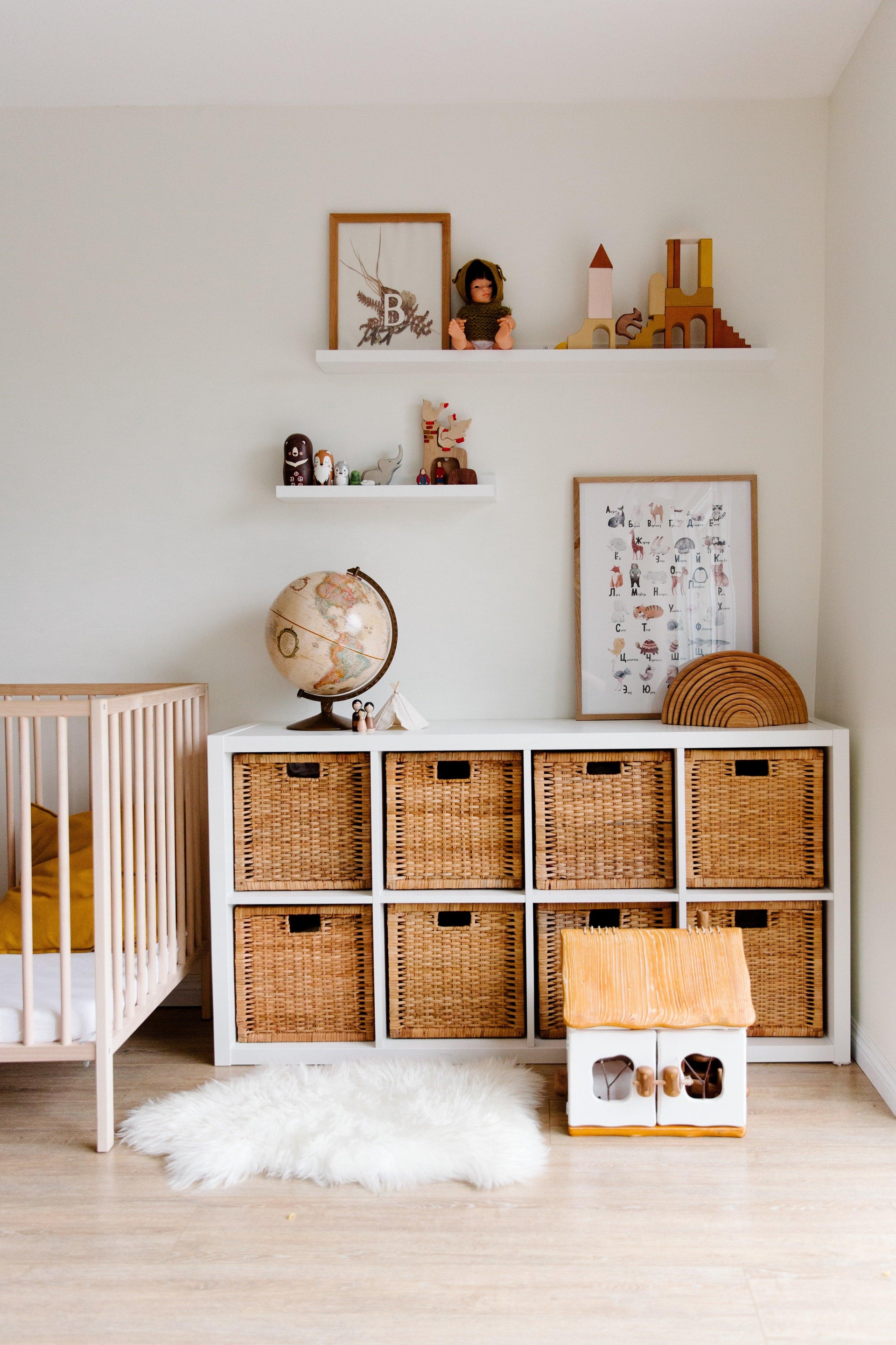 Kids room organization