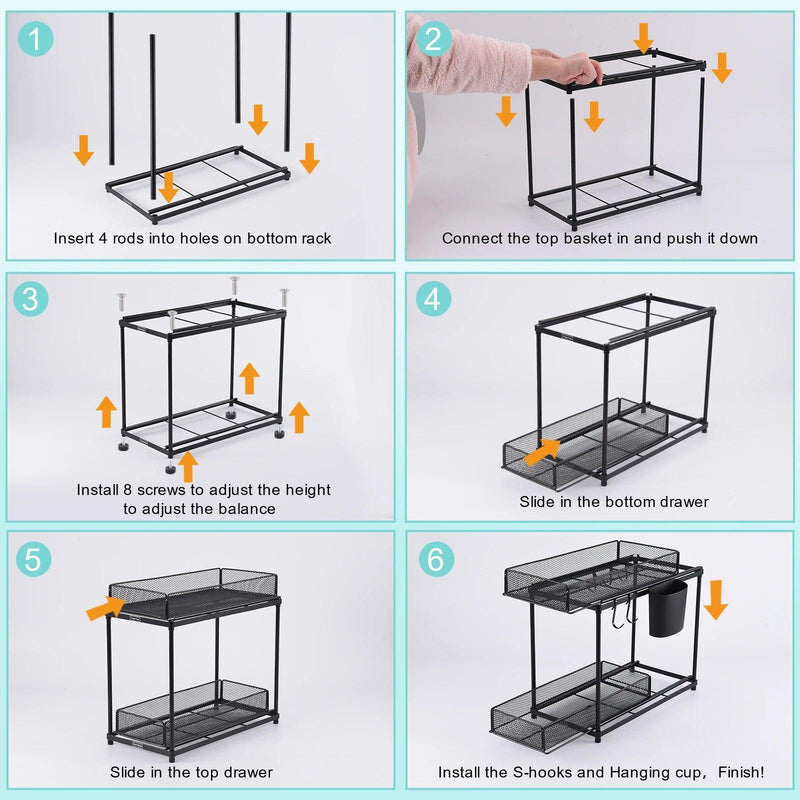 sink storage drawer