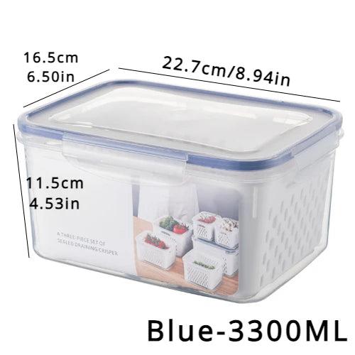 fridge drain storage box