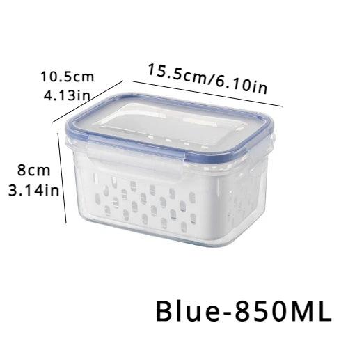 fridge drain storage box