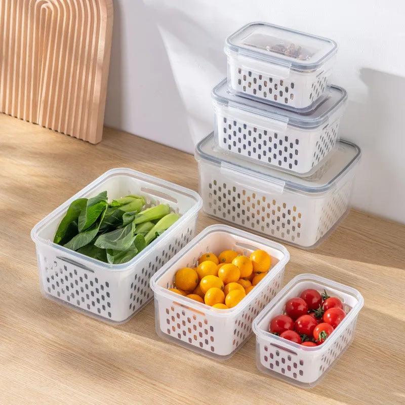 fridge drain storage box