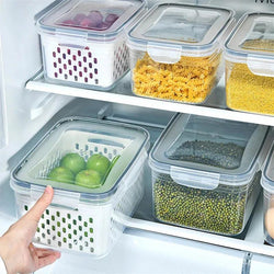 fridge drain storage box