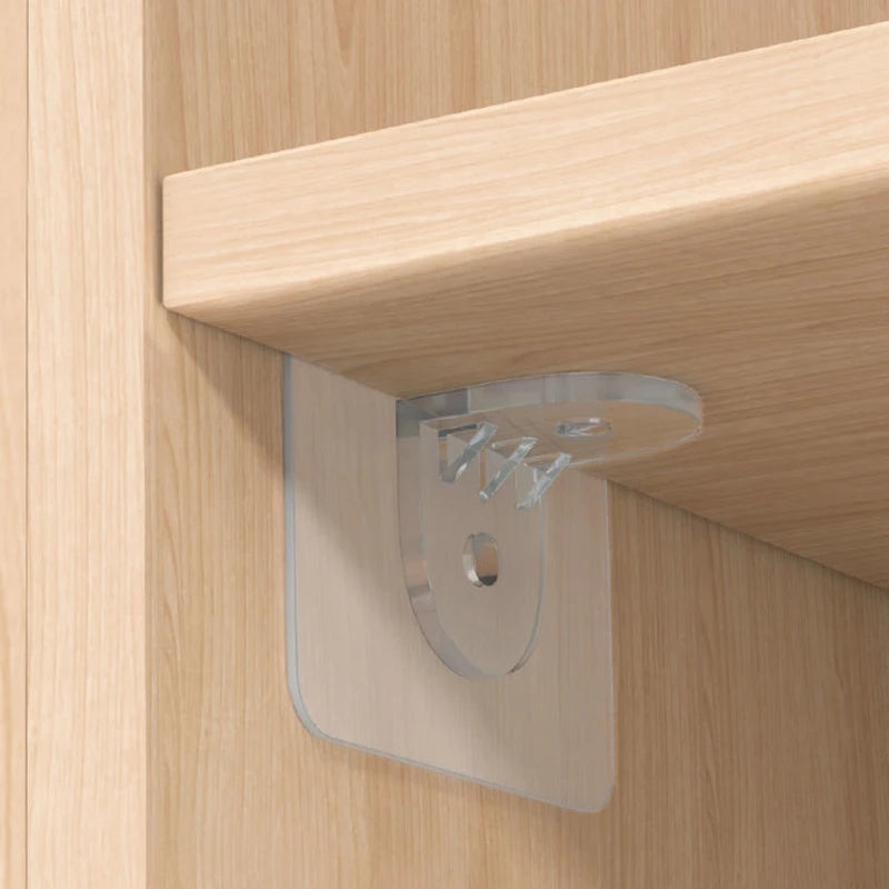 Adhesive Shelf Support Clips