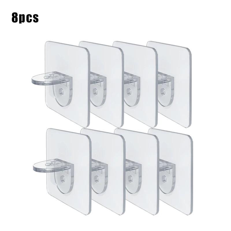 Adhesive Shelf Support Clips