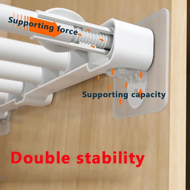 Adhesive Shelf Support Clips