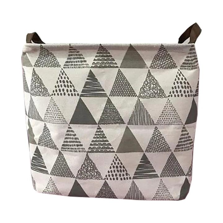 Cube Folding Canvas Storage Basket