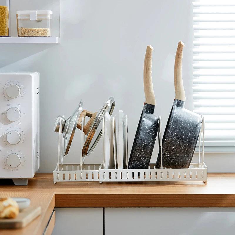 Kitchen Storage Rack - Stainless Steel Storage Shelf