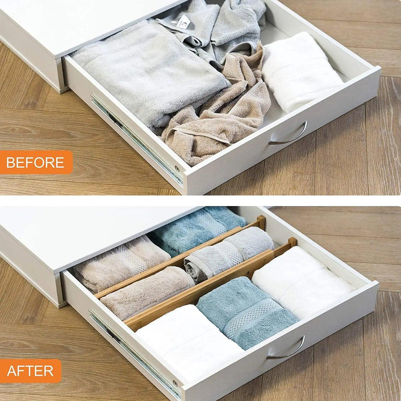 bamboo drawer dividers