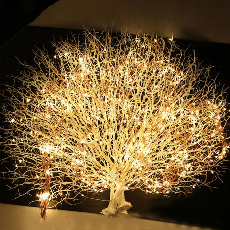 Christmas Tree Cascade Fairy Lights