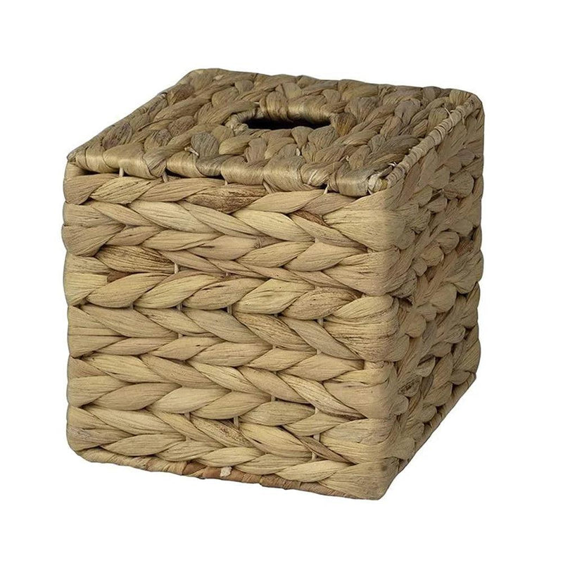 Wicker Straw Tissue Box Holder