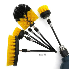 Drill Brush Attachment Set - Scrub Pads & Sponges