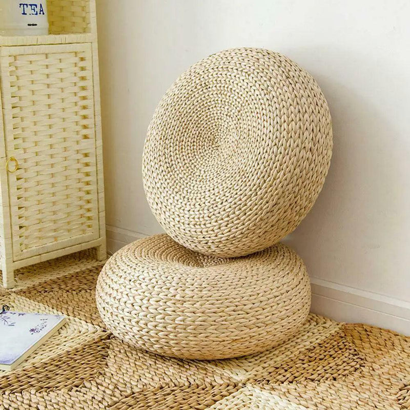 straw tatami floor cushion