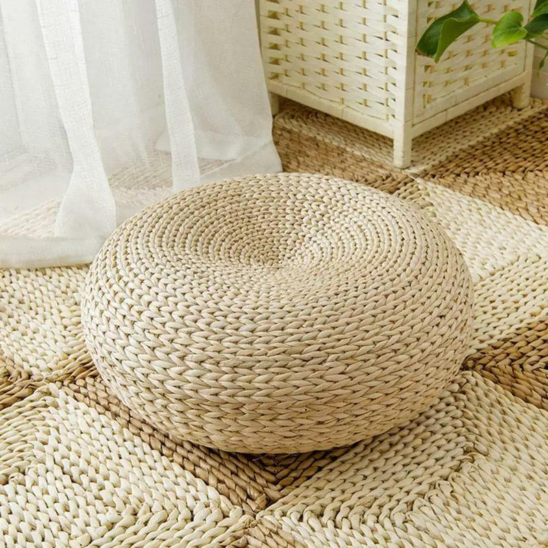 straw tatami floor cushion