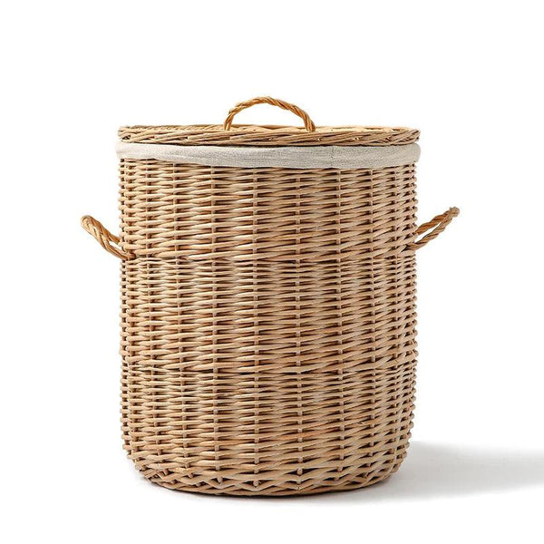 Natural Willow Woven with Lid