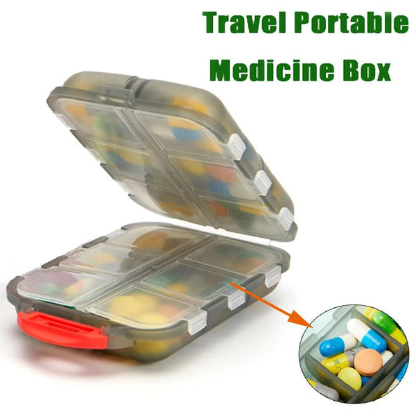 12 Grids Pill Case