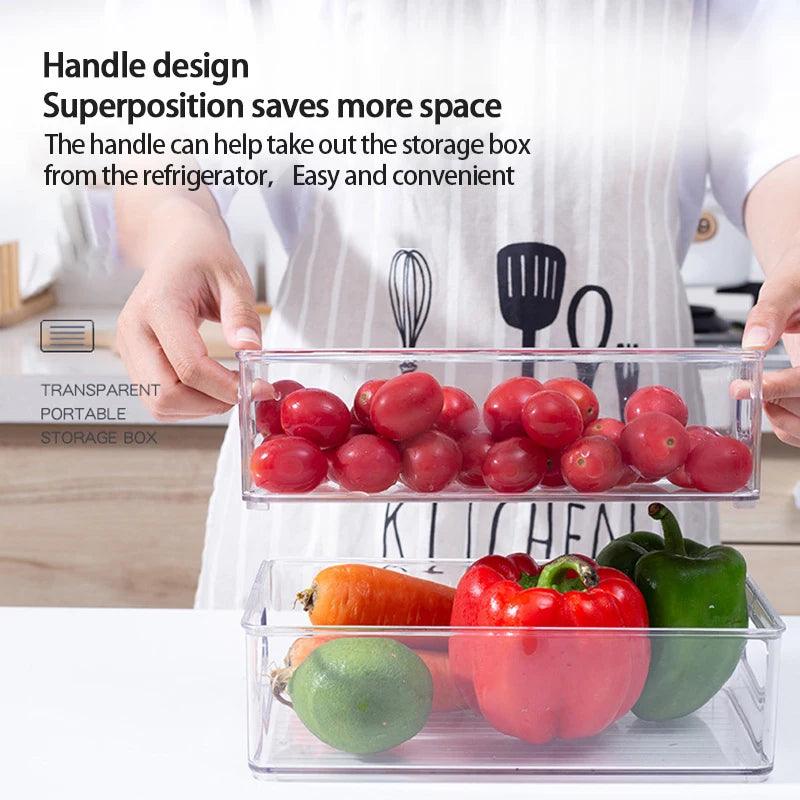 Transparent Refrigerator Organizer