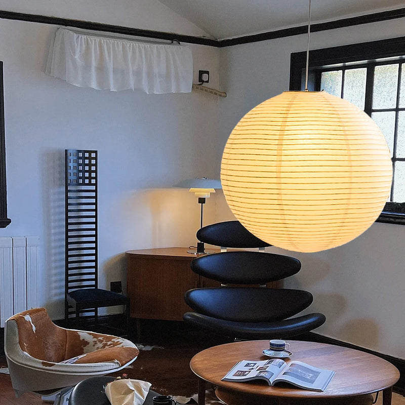 Light Japanese Paper Hanging Lamps