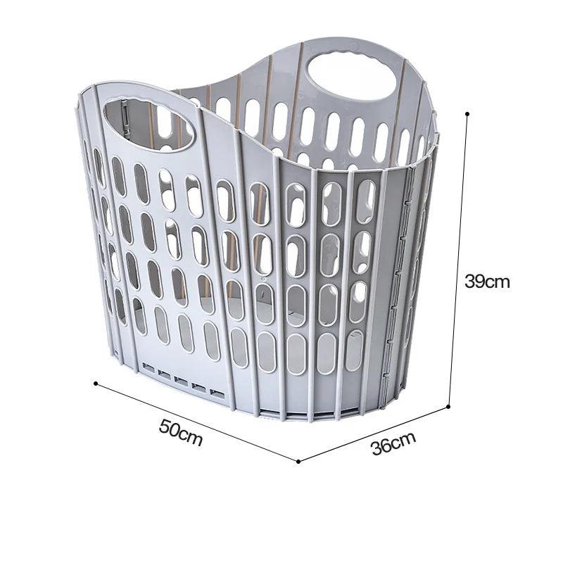 large folding laundry basket