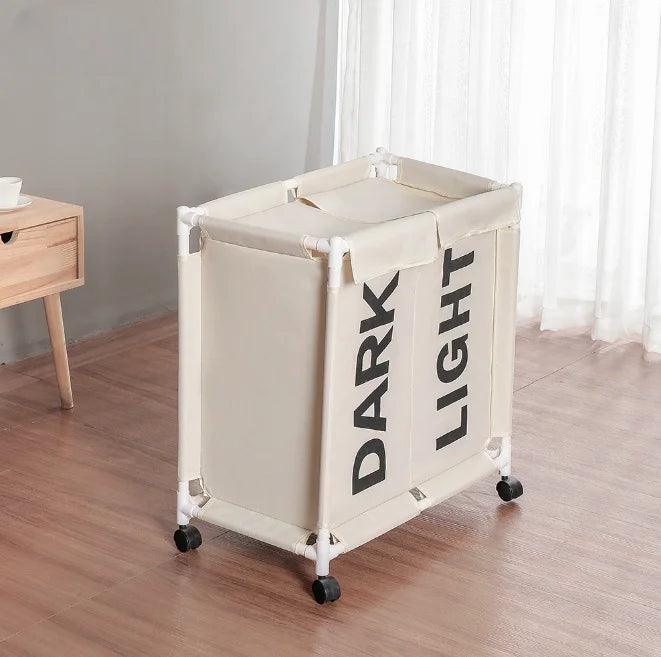 Roller Multi Grids Laundry Basket