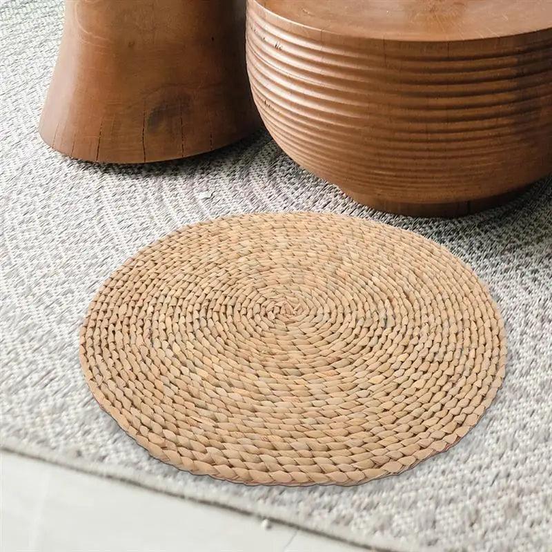 Table Mat Asian Style Japanese Style Straw Table Mats - Elegant & Eco-Friendly Dining table ...