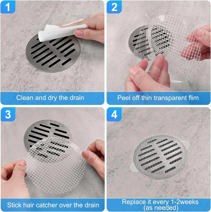 Disposable Shower Drain Hair Catcher