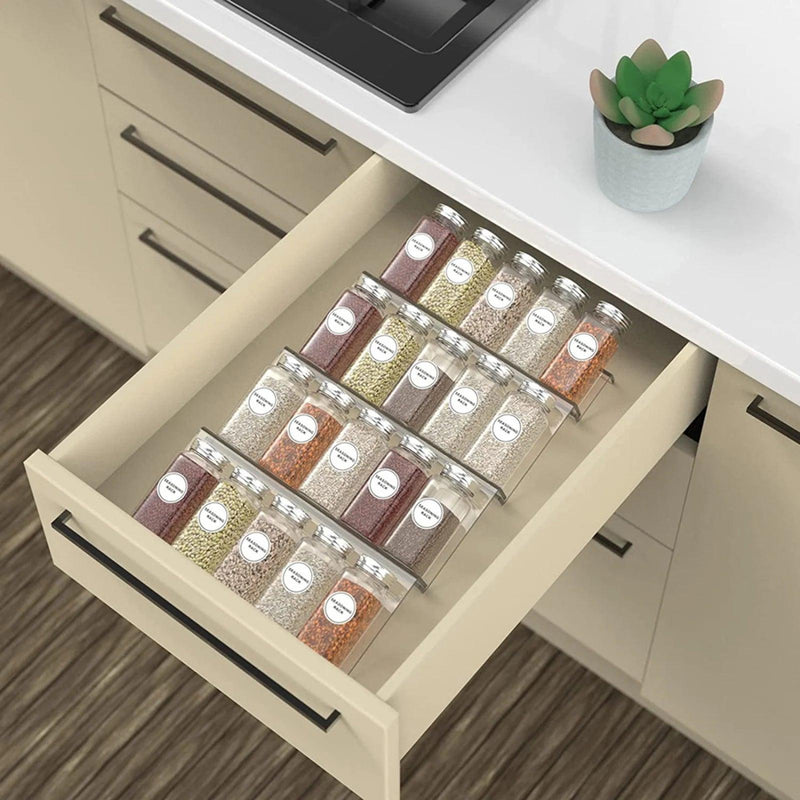 4-tier drawer spice rack