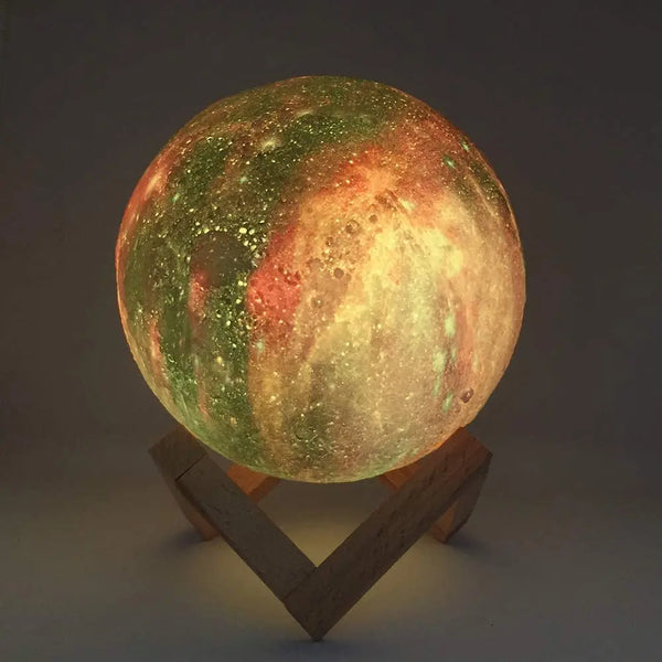 3D Printing Moon Lamp Galaxy Moon Light