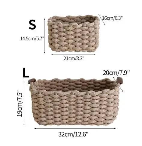 Hand-woven Thick Cotton Rope