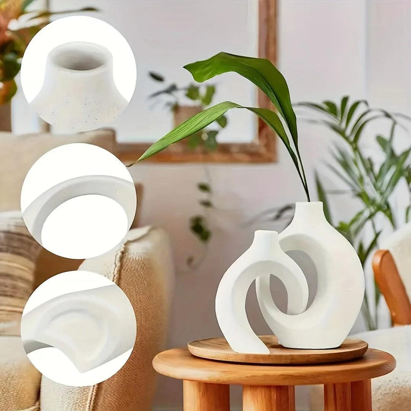 nordic minimalist decor vase set