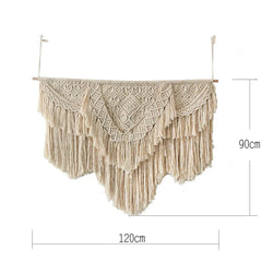 Large Macrame Tapestry - stunning and large Handcrafted Boho Wall