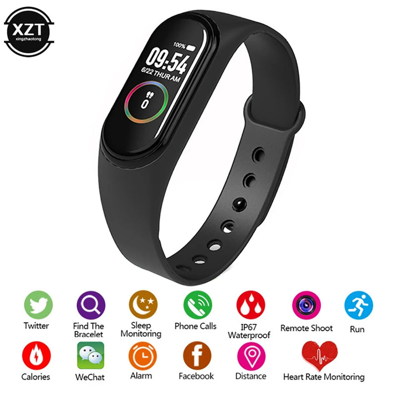 Smart Watch Wristband Heart Rate/Blood/Pressure