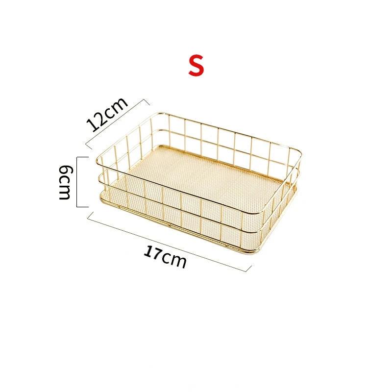 nordic gold desktop organizer