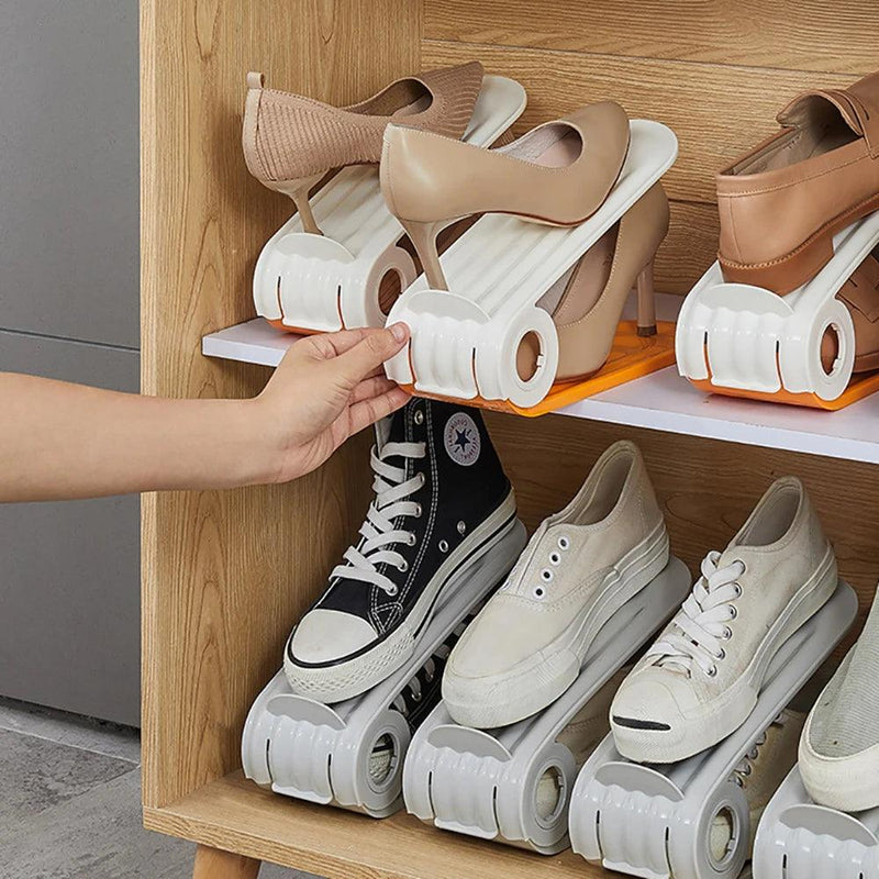 Adjustable Shoe Slots Organizer