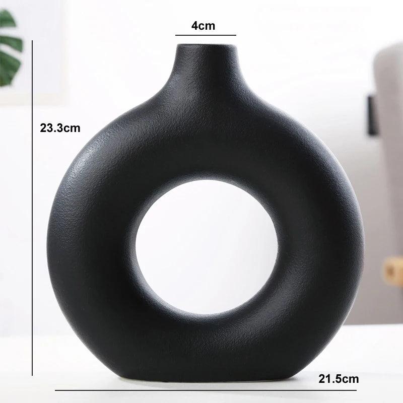 Nordic Doughnut Vase