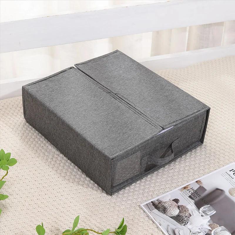 sheet set storage box