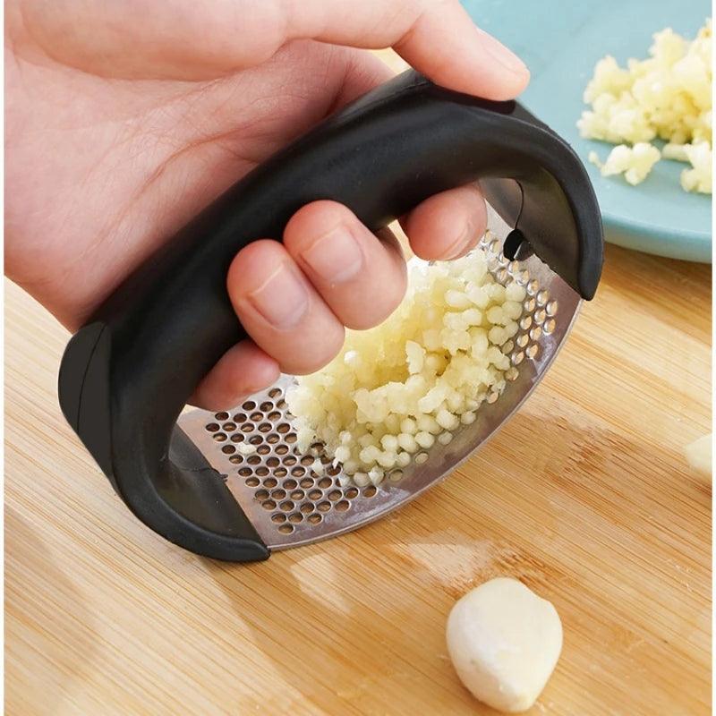 Stainless Steel Garlic Press 