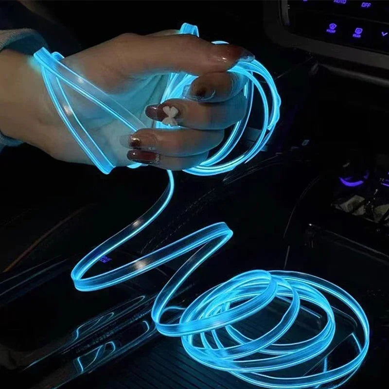 Car interior LED decorative light