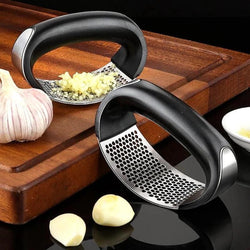 Stainless Steel Garlic Press 