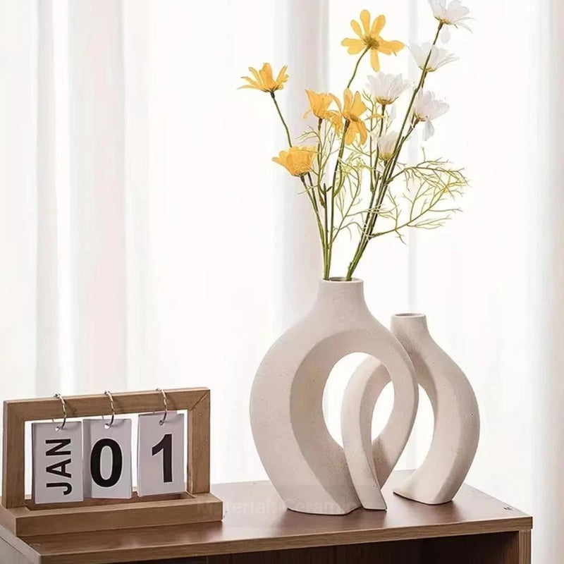 nordic minimalist decor vase set