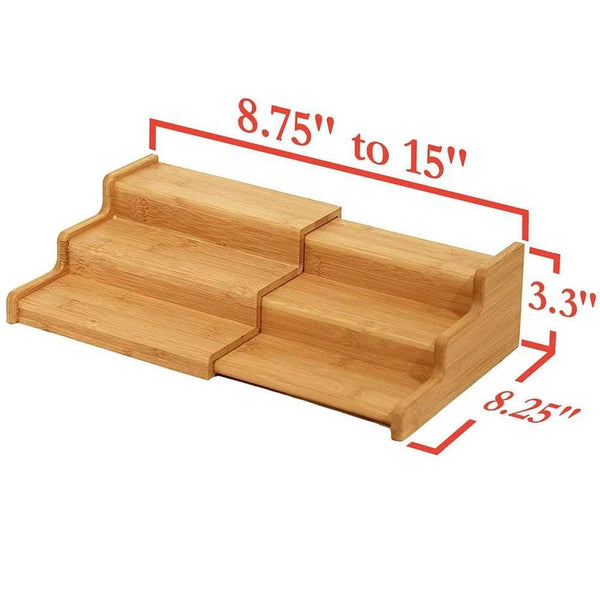 3 tier expandable spice rack